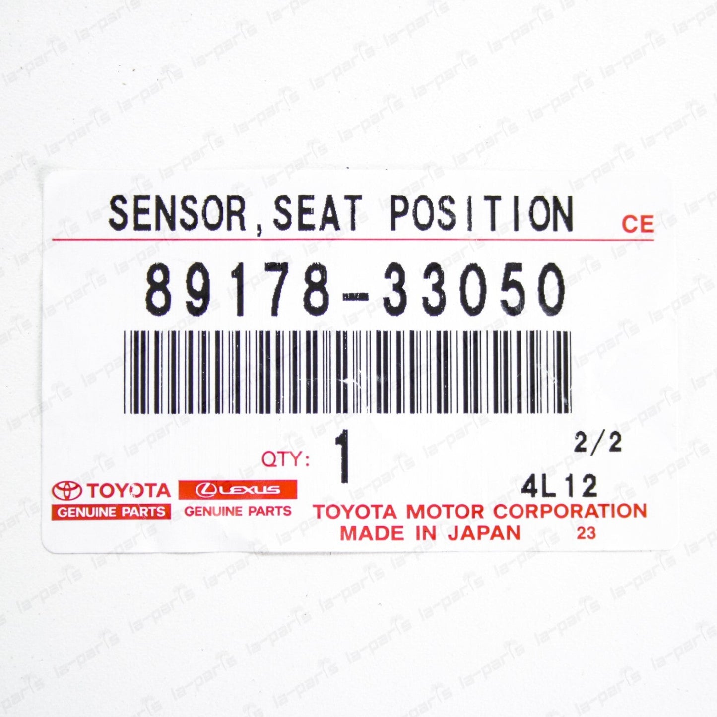 New Genuine Toyota 2004-2022 Models Seat Position Sensor 89178-33050