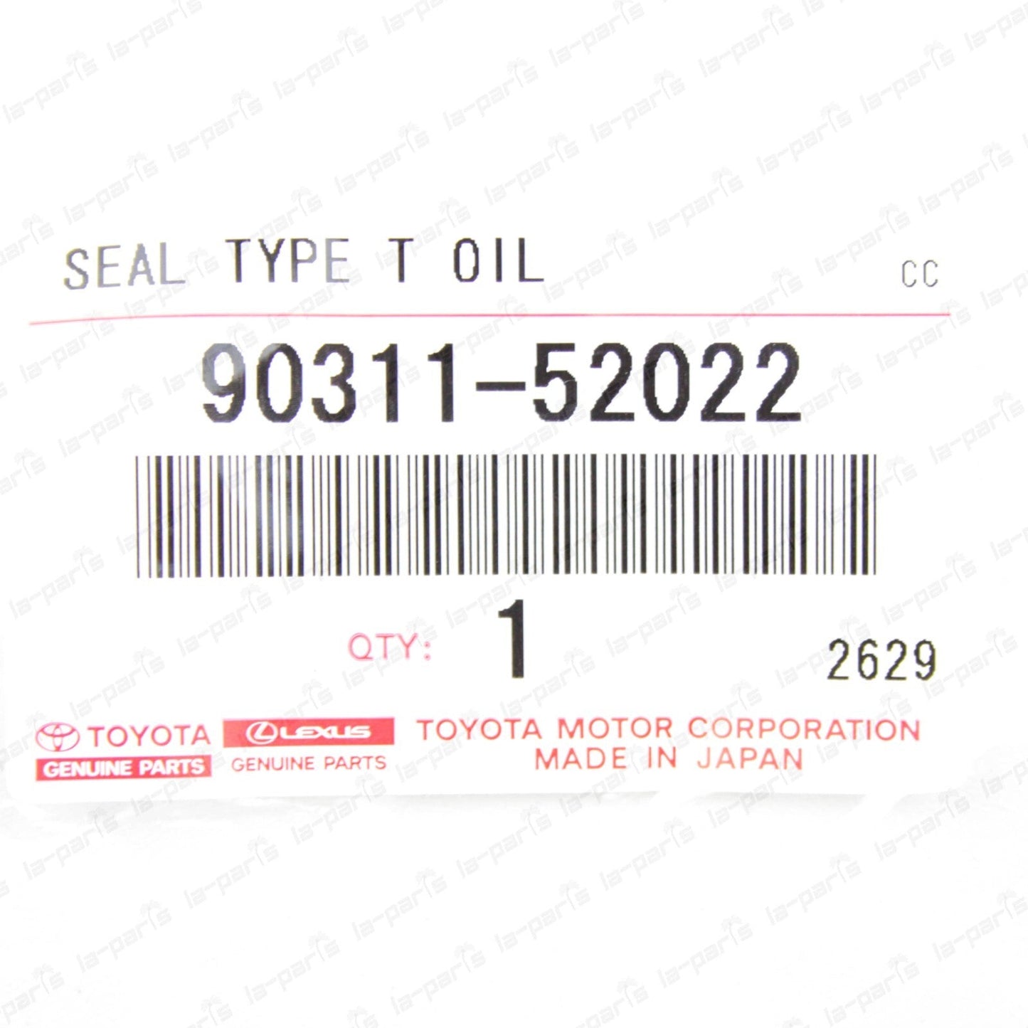 New Genuine Toyota LC80 Lexus LX450 Engine Crankshaft Oil Seal 90311-52022