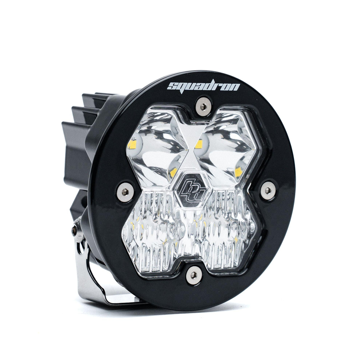 Squadron-R 2.0 Sport Black LED Auxiliary Light Pod Universal Clear Driving/Combo