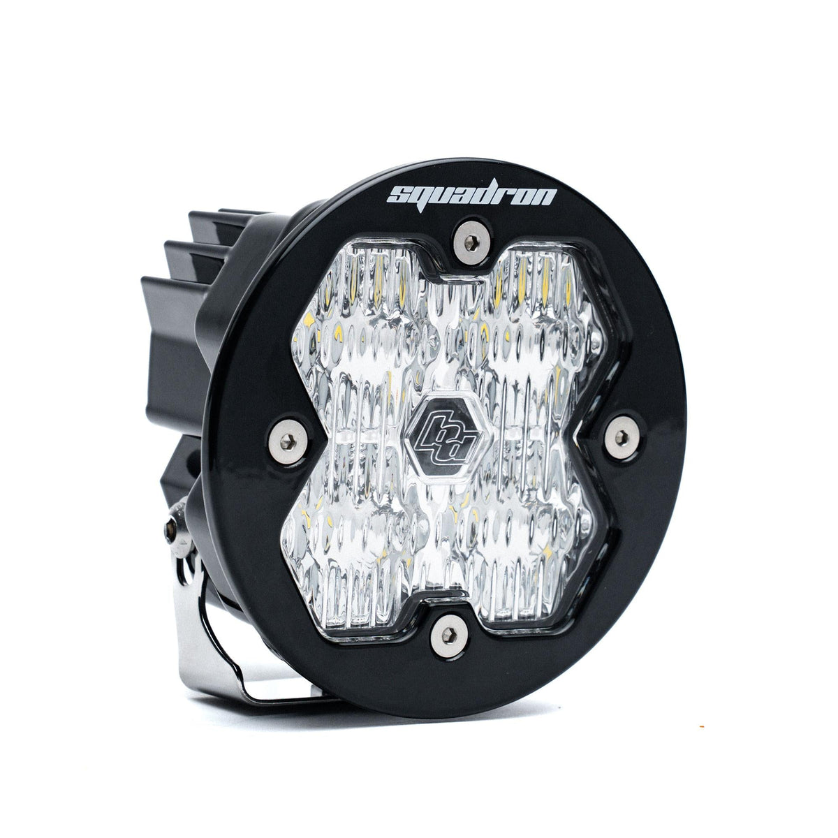 Squadron-R 2.0 Sport Black LED Auxiliary Light Pod Universal Clear Wide Cornering