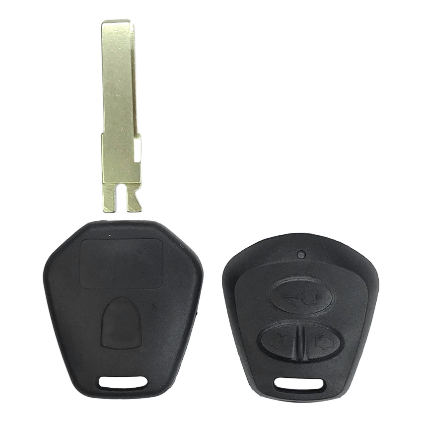 Porsche 3 Button Remote Head Key Shell Replacement For LTQTXF315P3