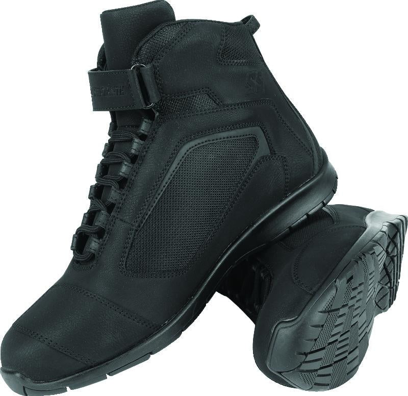 Speed and Strength Moment of Truth Leather Shoe Black Size - 12