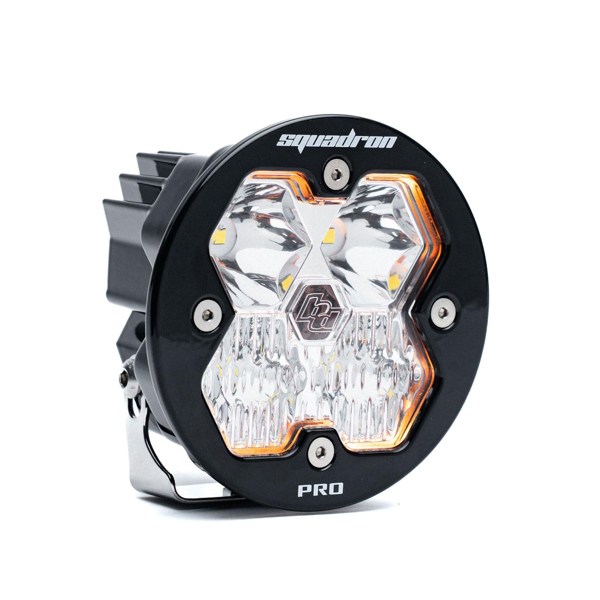 Squadron-R 2.0 Pro Black LED Auxiliary Light Pod Universal Clear Driving/Combo