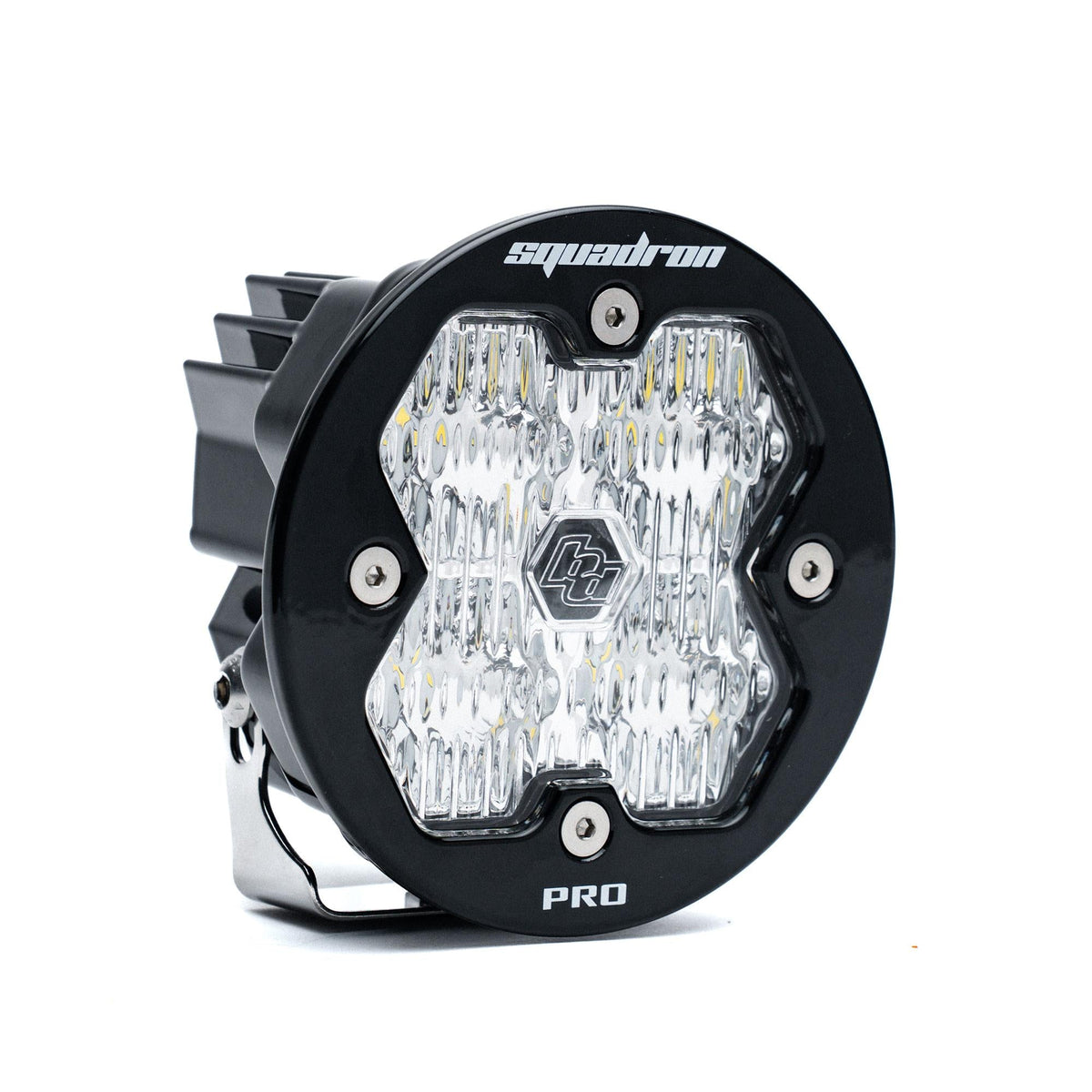 Squadron-R 2.0 Pro Black LED Auxiliary Light Pod Universal Clear Wide Cornering