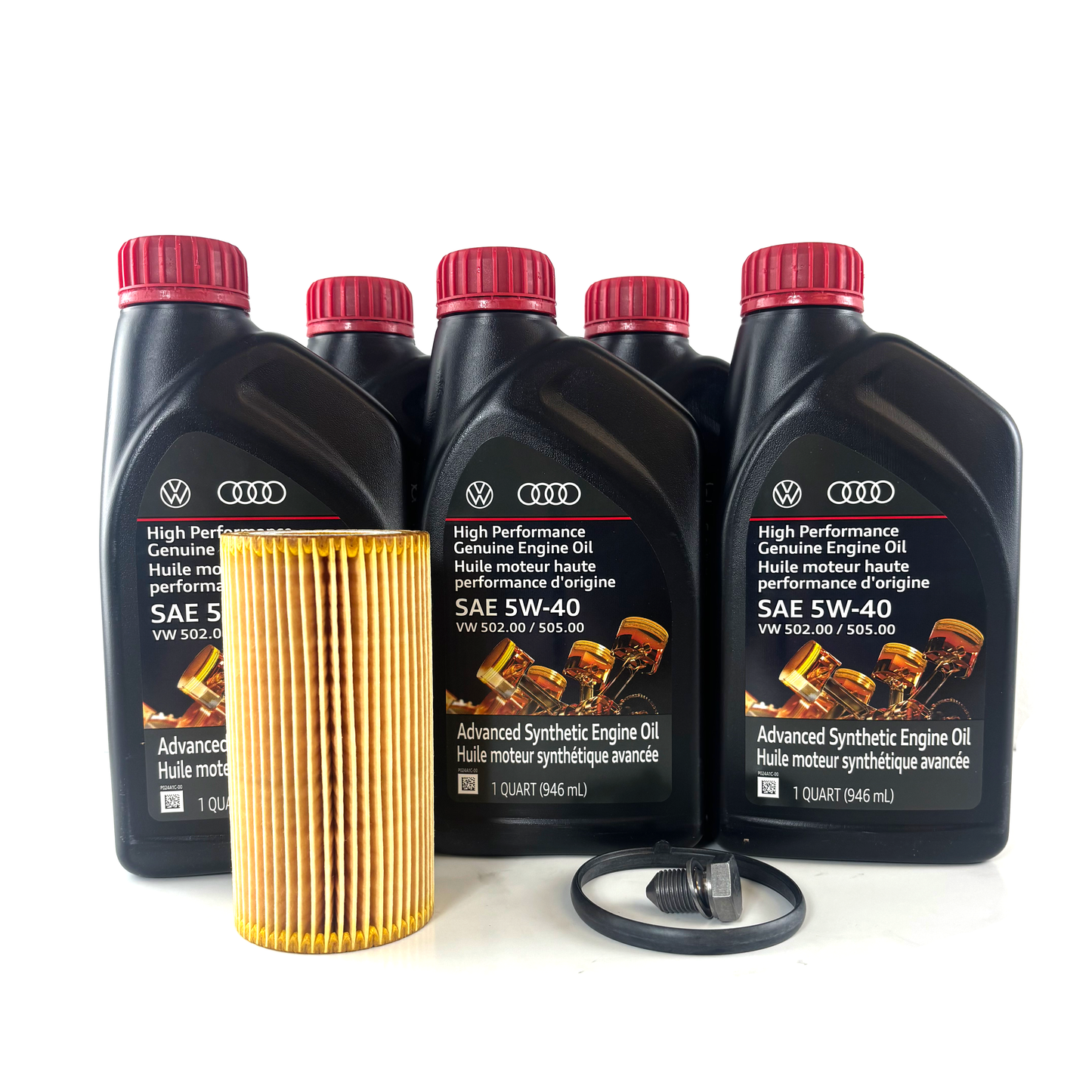 Genuine VW/Audi | Oil Change Kit 5W-40 | Audi A4 (B7) 2005-2009