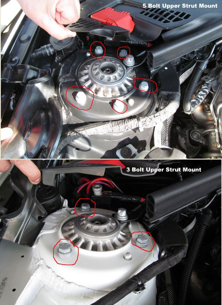 GODSPEED BMW 4-Series RWD (F32/F33/F36) 2016-20 MonoRS Coilovers (5 Studs without EDC)