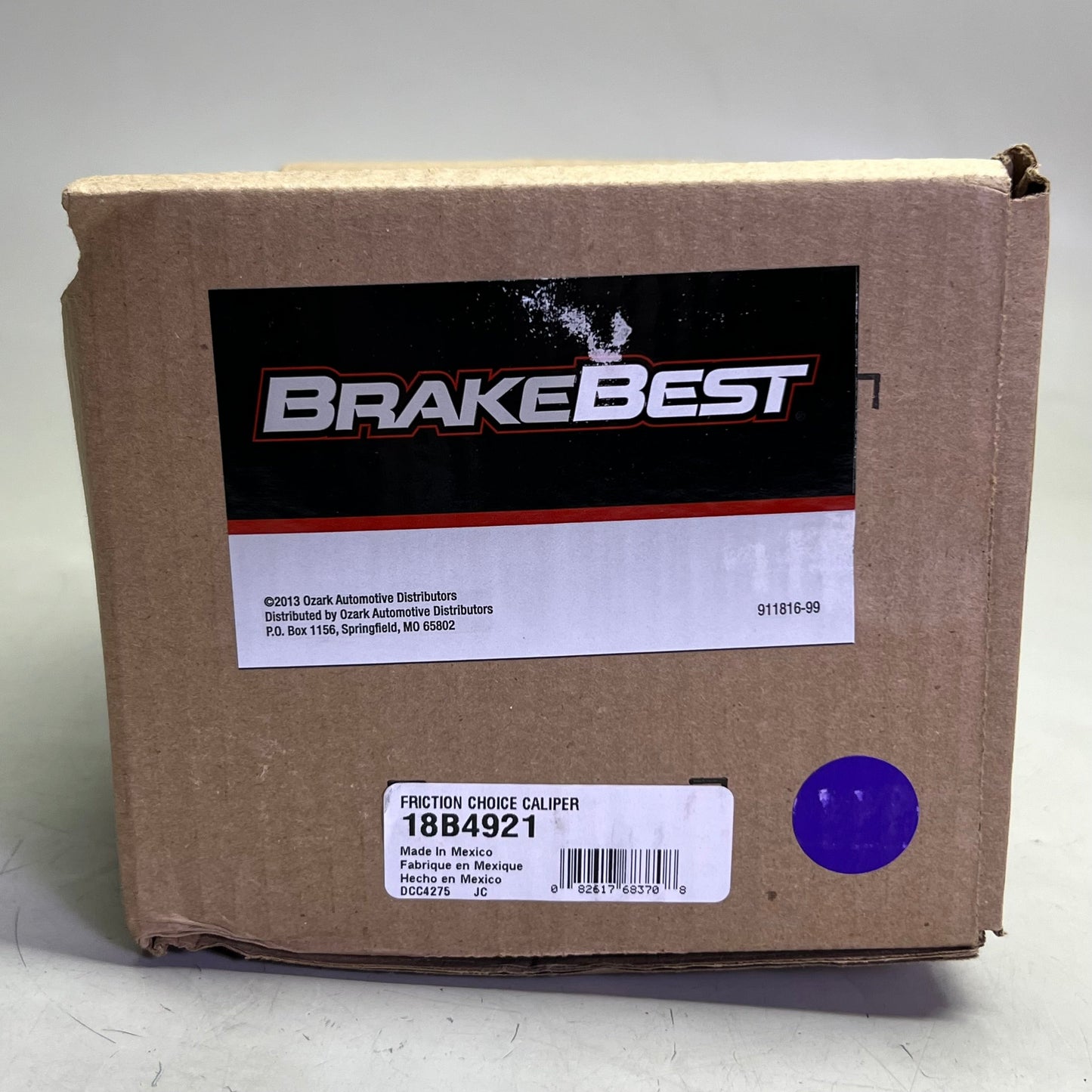 BRAKEBEST Disk Brake Caliper Black 18B4921