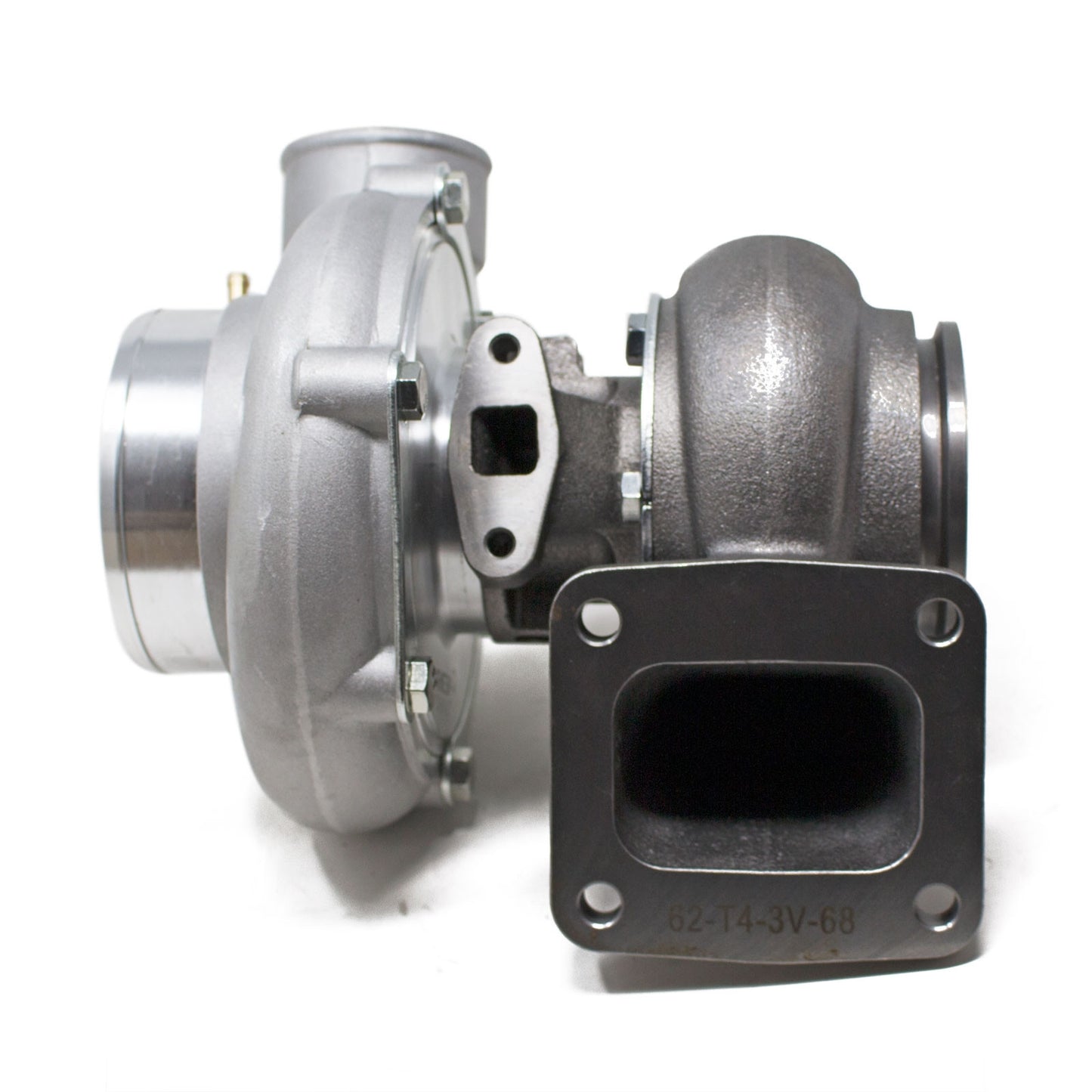 REV9 TX-66-62 Billet Compressor Wheel Turbocharger .68 AR, T4 Flange, 3 in. V-Band Exhaust Flange