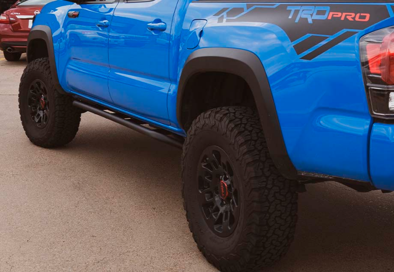 Cali Raised LED Cali Raised 05-23 Toyota Tacoma Trail Edition Rock Sliders Access Cab / Kick Out / BedLiner CR2583