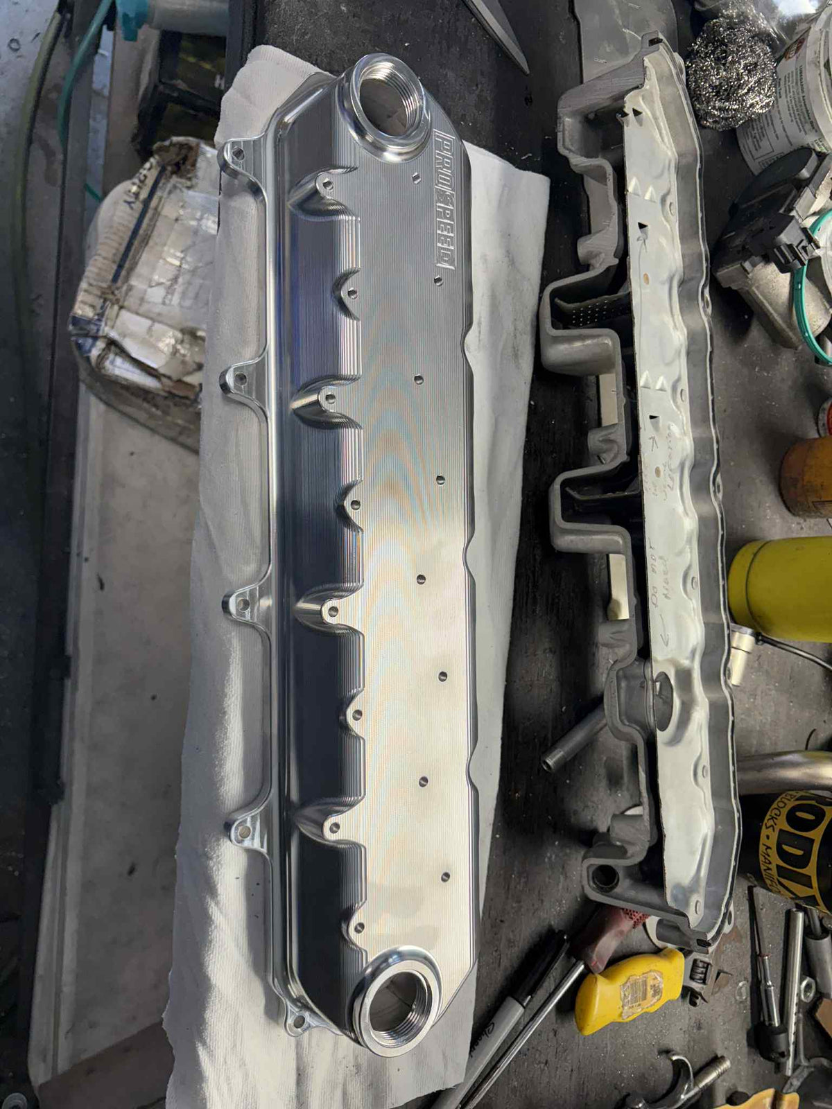 Billet Valve Cover baffles