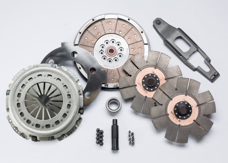 South Bend Clutch 08-09 Ford 6.4L ZF-6 SFI Comp Dual Disc Clutch Kit w/ Flywheel