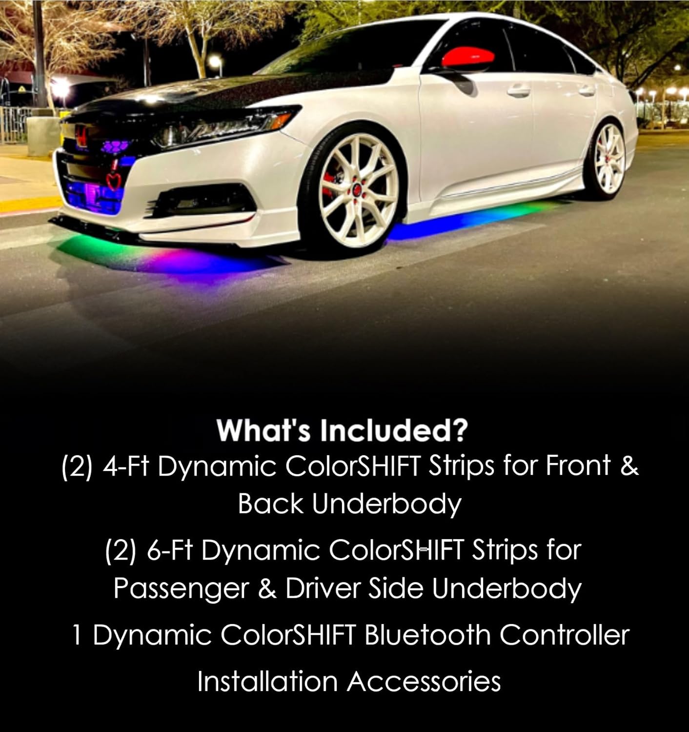 Oracle Lighting Universal Dynamic ColorSHIFT LED Underglow Kit