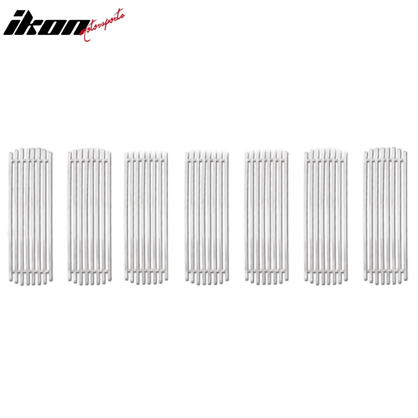 2007-2010 Jeep Compass Billet Style Upper Grill Insert Stainless Steel