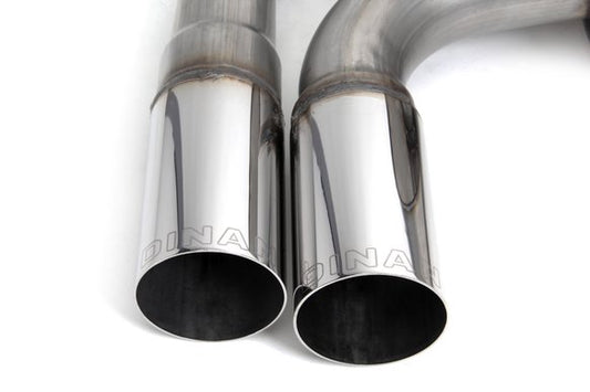 Dinan Free Flow Axle-Back Exhaust - 2017-2021 BMW 230i CLEARANCE ITEM / ALL SALES FINAL - Stainless Steel - Polished Tips - F22
