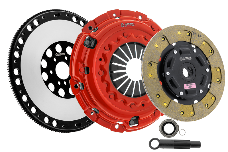 Action Clutch 1989 Honda Civic 1.5L/1.6L (D15/D16) Stage 2 Clutch Kit (1KS) w/Lightened Flywheel ACR-0616-20TFW
