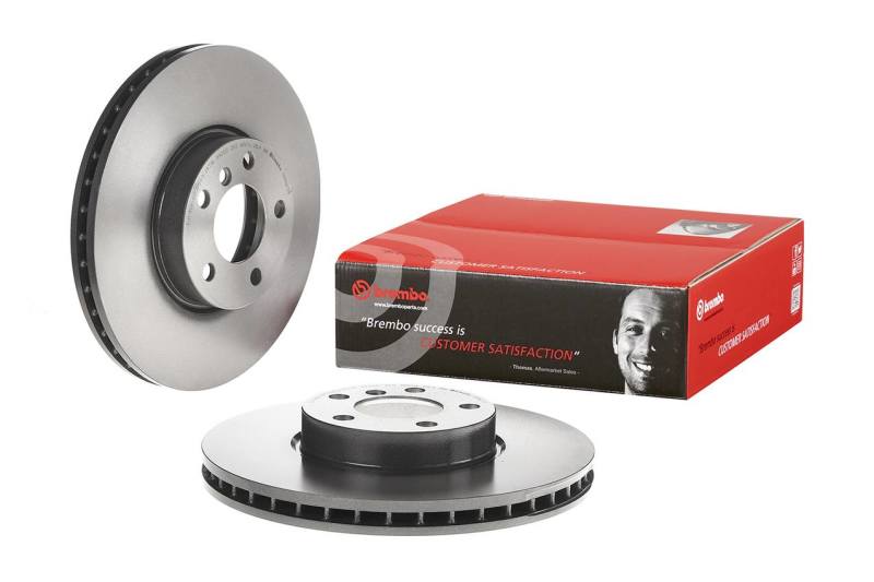 Brembo 328x28mm T1 RH Zinc Plated Gold PISTA Replacement Disc 906519