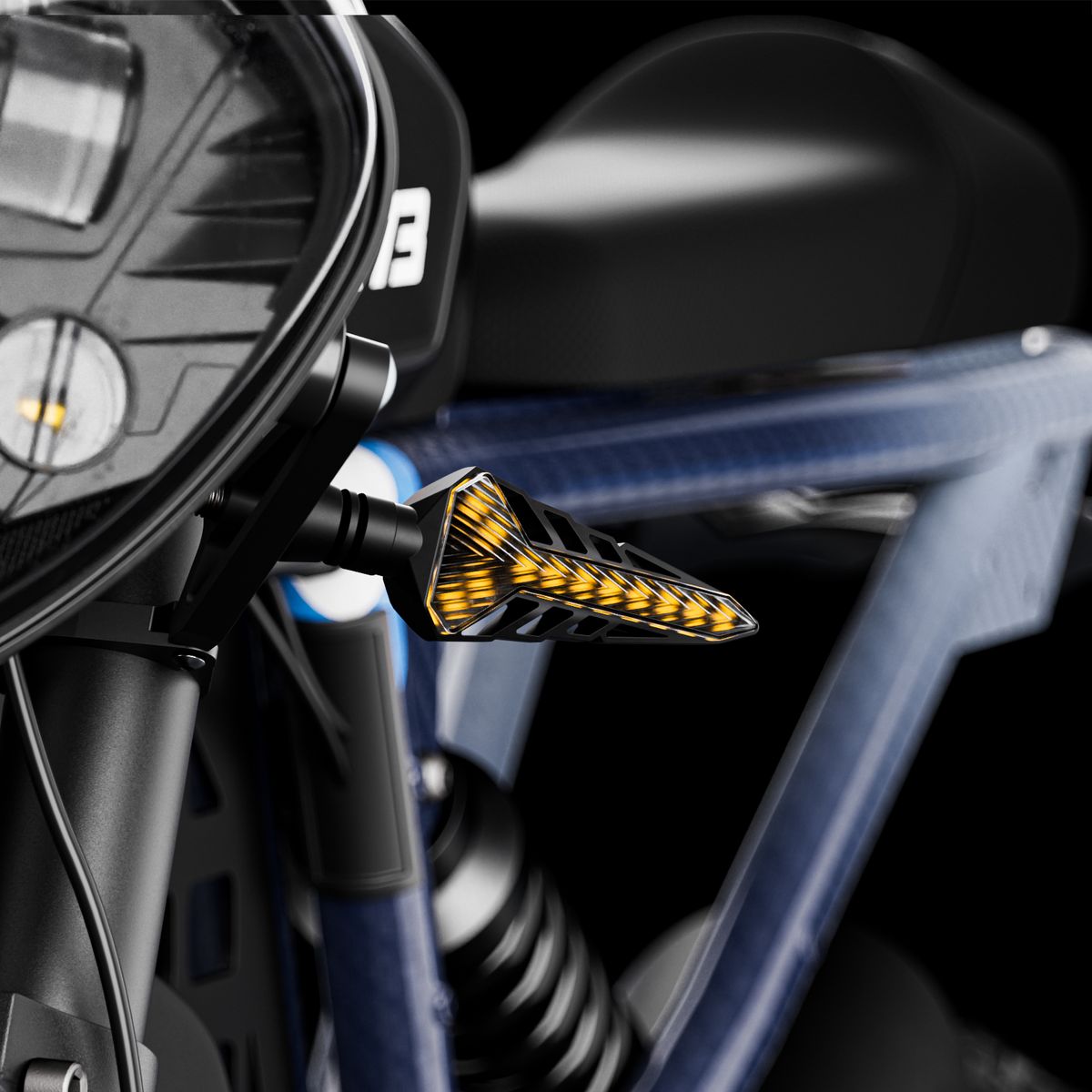 Arrowhead Sequential LED Turn Signals Kit with Horn for Super73