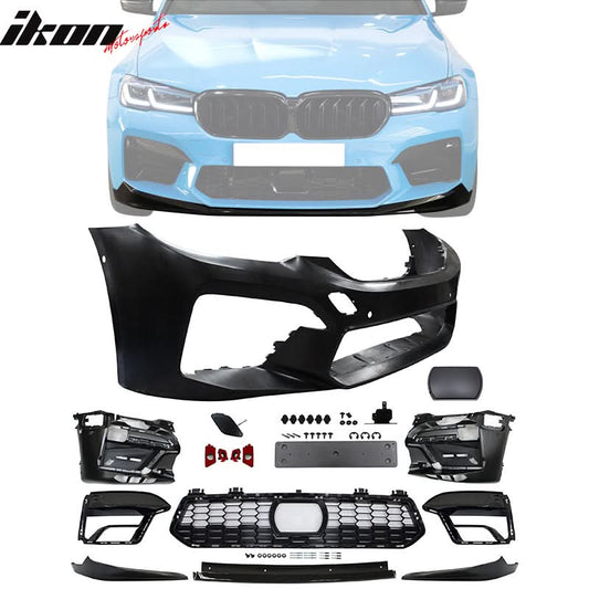 2017-2020 BMW G30 G31 5 Series CS Style Front + Rear Bumper Cover