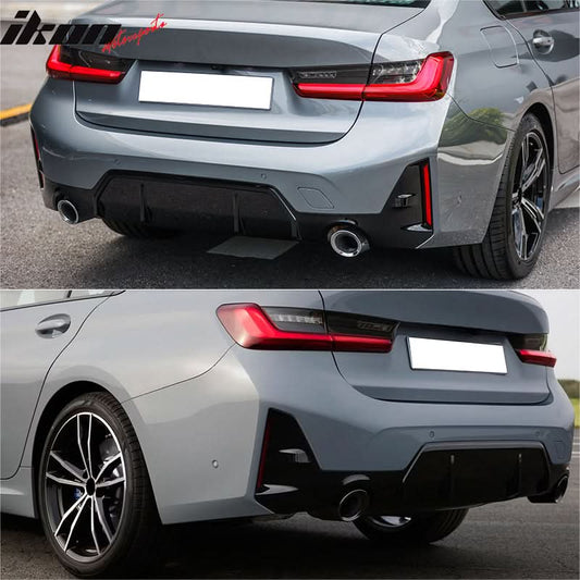 2023-2024 BMW G20 3-Series LCI & M340i M-Sport Style Rear Bumper Cover