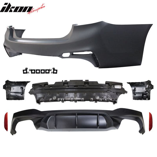 2017-2020 BMW G30 Sedan M5 Style Rear Bumper Cover Conversion PP