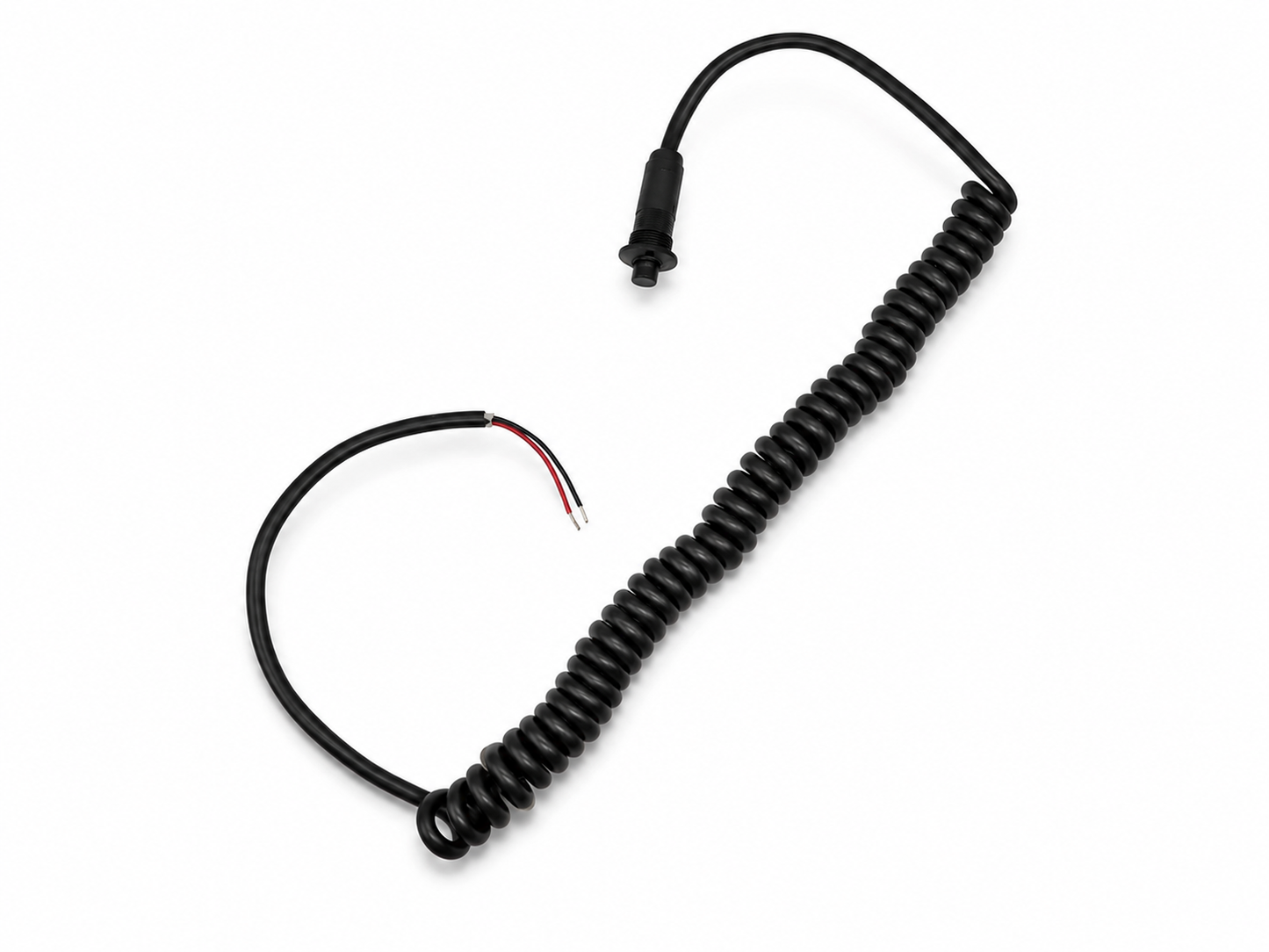 Granatelli Black Pin Head Momentary Push Button Switch w/ 6' Retractable Cord – 810101B