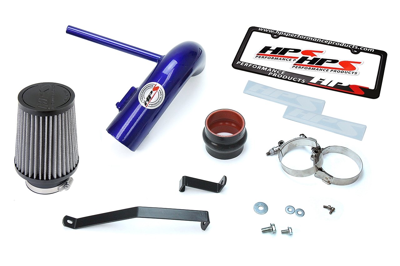 HPS Shortram Air Intake Kit 2011-2017 Lexus CT200h, Blue