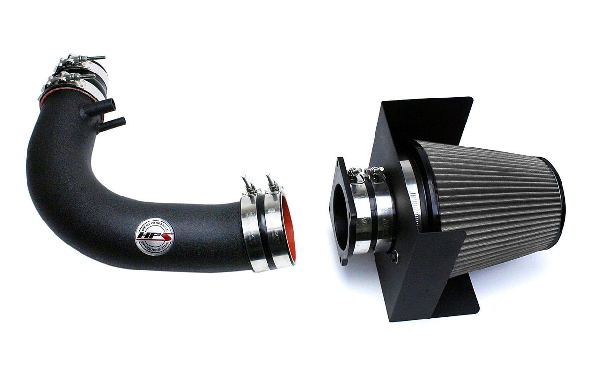 HPS Performance HPS Shortram Air Intake Kit 1997-1999 Ford F250 4.6L 5.4L V8, Includes Heat Shield, 827-540