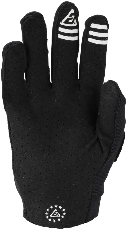 Answer 24 Aerlite Gloves Black/White Youth - Small 442807