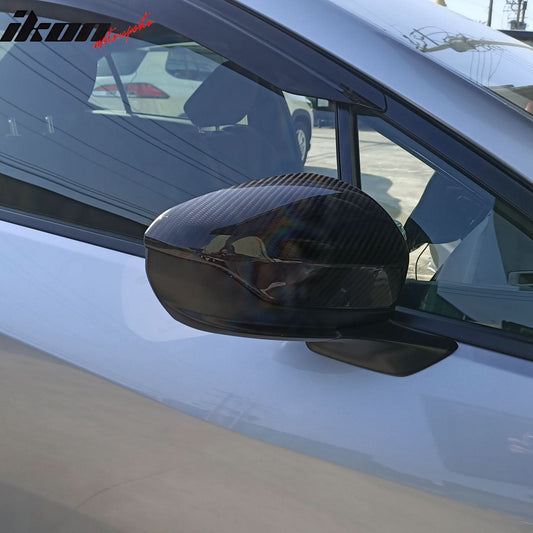 2022-2025 Subaru WRX Sedan 4-Door Mirror Covers Carbon Fiber 2PCS