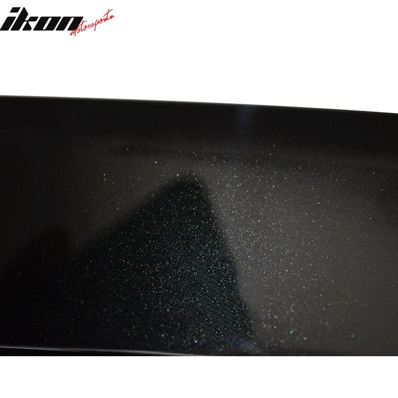 Fits 08-14 Benz W204 Trunk & OE Roof Wing #197 Obsidian Black