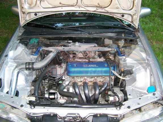 Cold Air Intake Kit For 1990-1993 Accord 2.2L L4 | RCI-HD-02BK