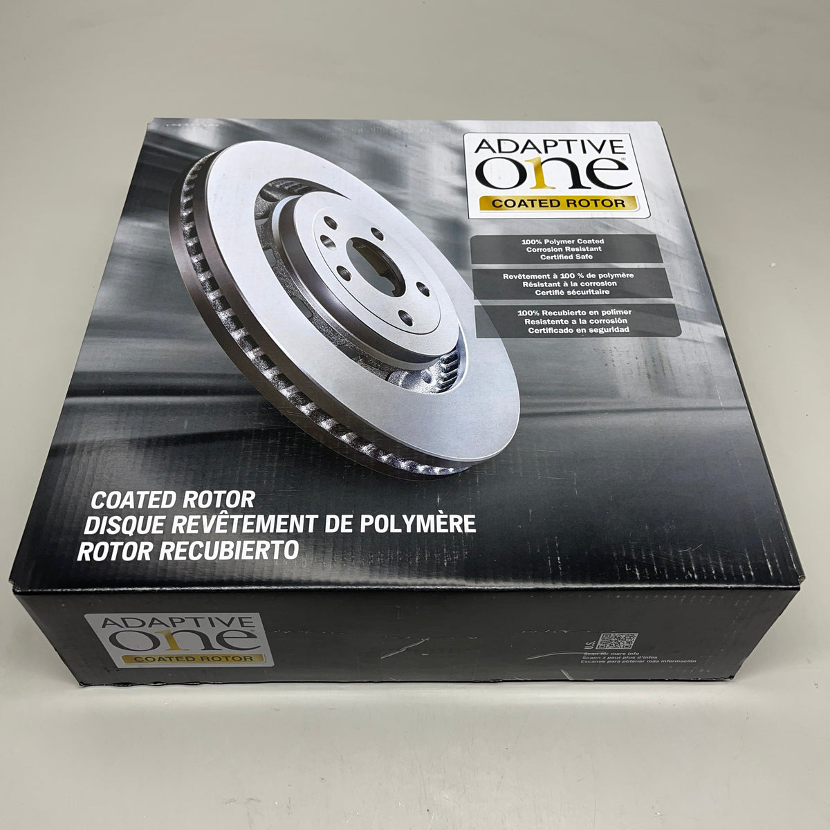 ADAPTIVE ONE Vented Cast Iron Poly Coated Rotor Chevrolet/Cadillac/GMC 880165CR