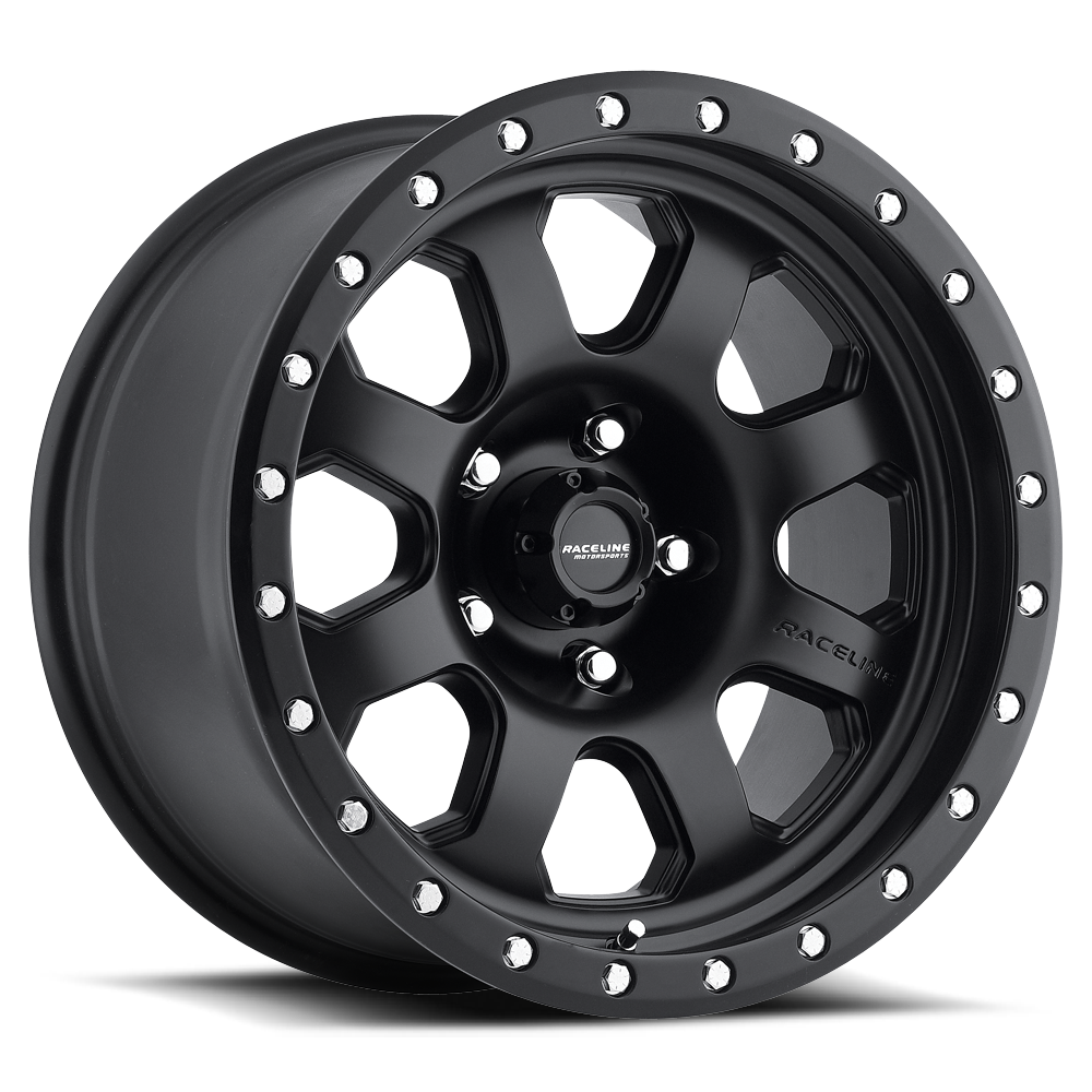 Raceline STREET LOCK AVENGER BLACK 17X9 5X5.5 -12mm