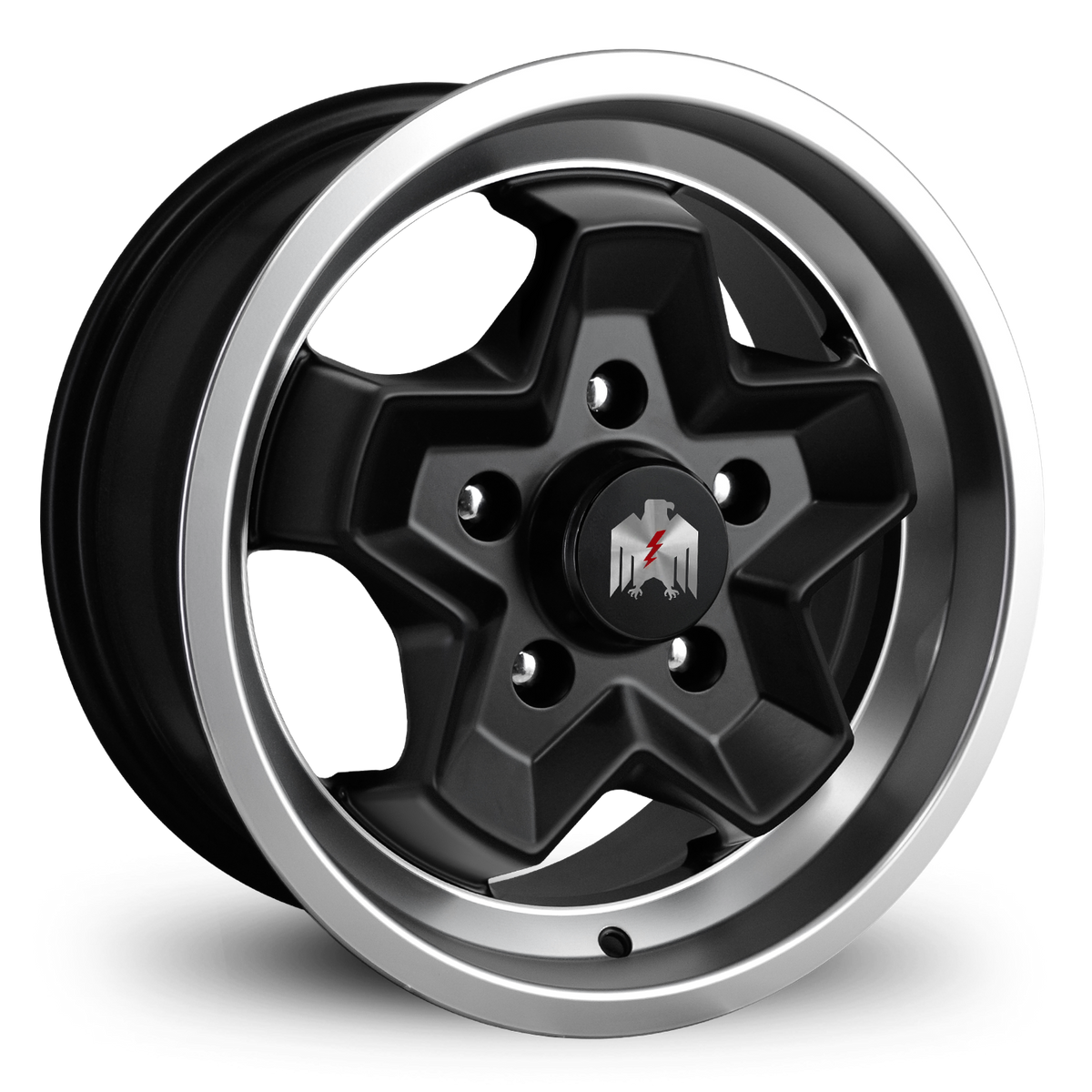 Klassik Rader 944 CC 17x7 +23.2 5x130mm Satin Black/Machined Lip