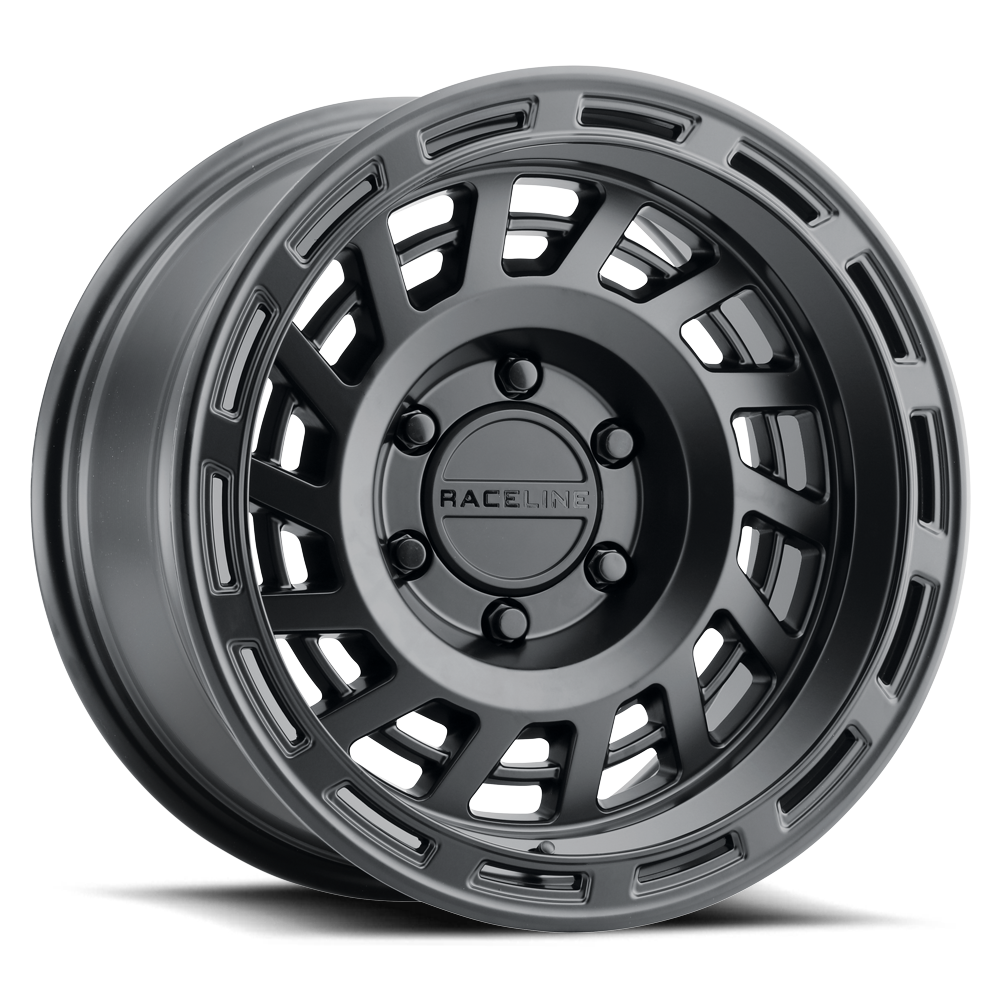 Raceline HALO SATIN BLACK 17X8.5 6X120 0mm