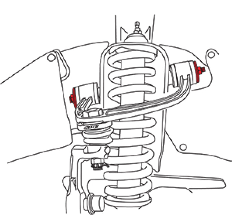 SPC Performance Control Arm Hardware