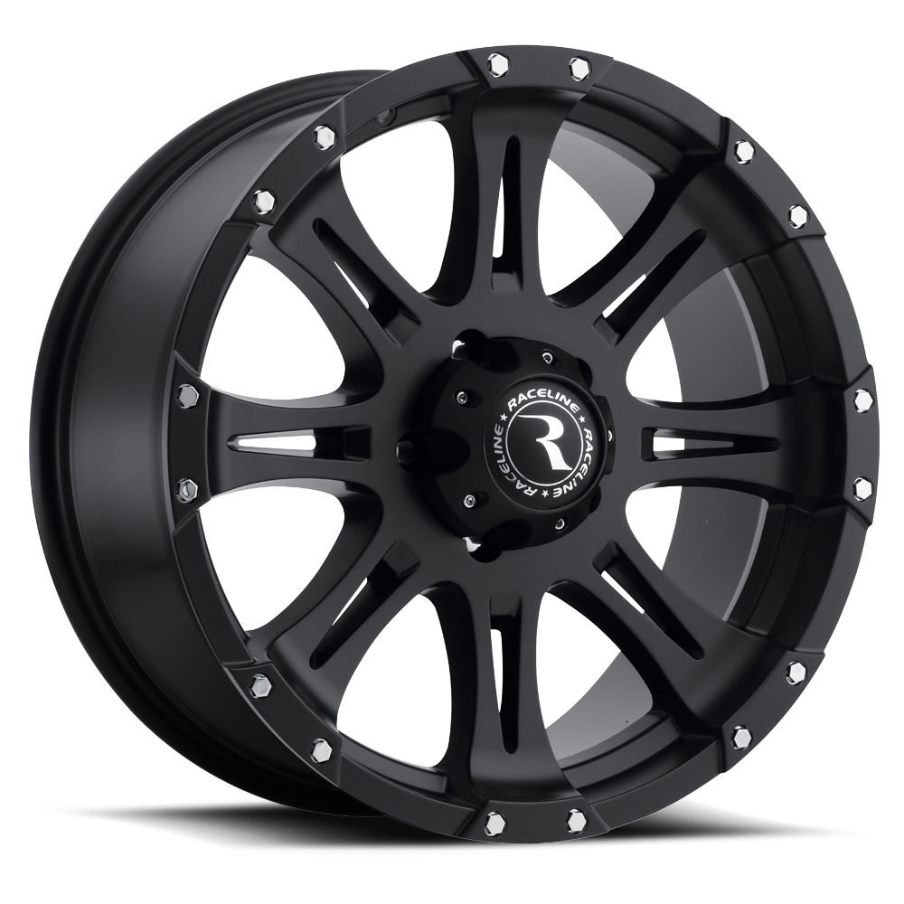 Raceline RAPTOR BLACK 16X8 6X5.5 0mm