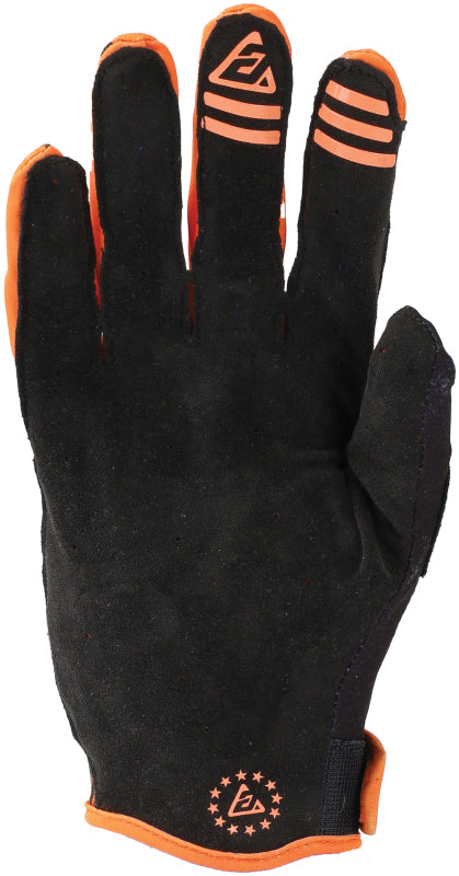 Answer 24 Ascent Prix Gloves Hyper Orange/Black Youth - Small 442862