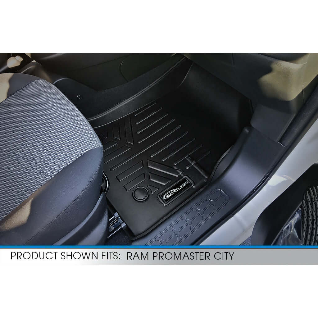 2015-2022 Ram Promaster City Floor Liners | Fits Cargo Van and Wagon | SMARTLINER