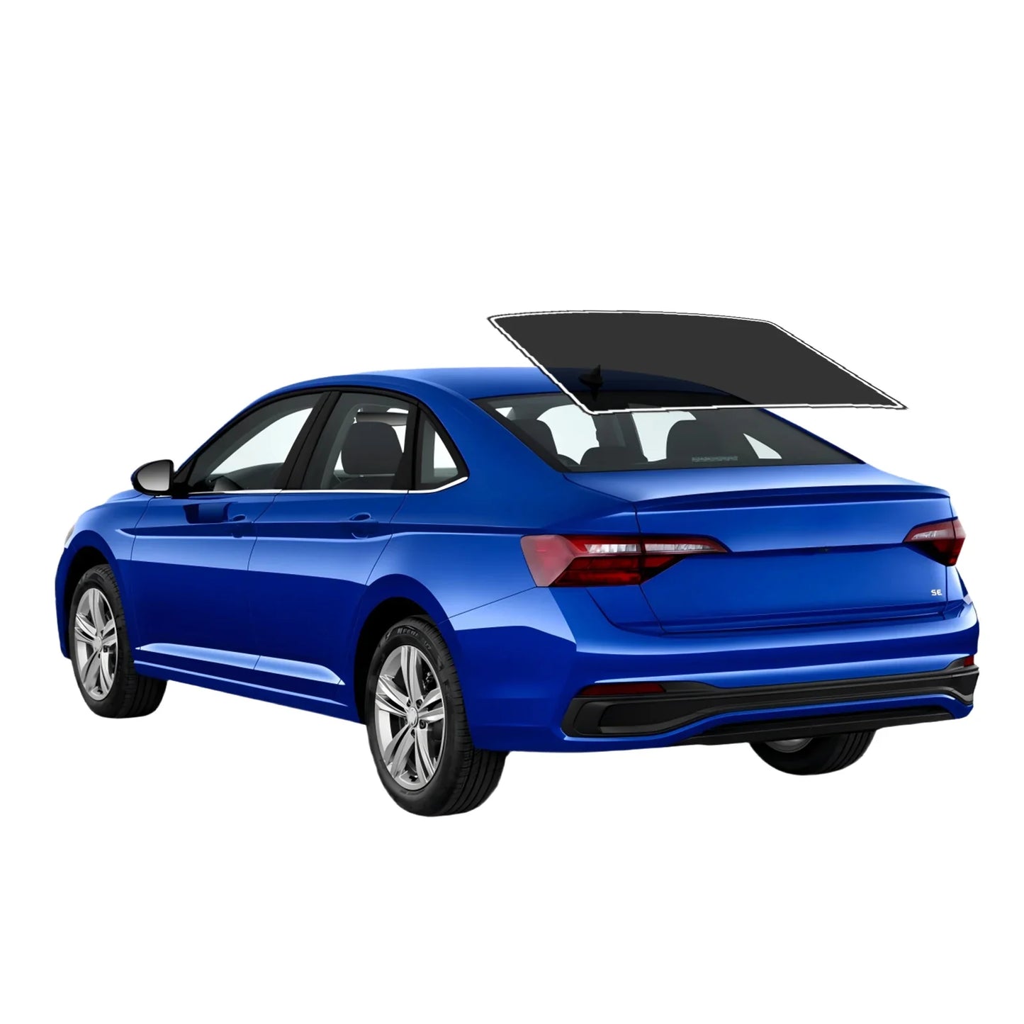 Precut Window Tint Kit for VW Jetta Sedan (2019–2024) | UV Block & Privacy Film