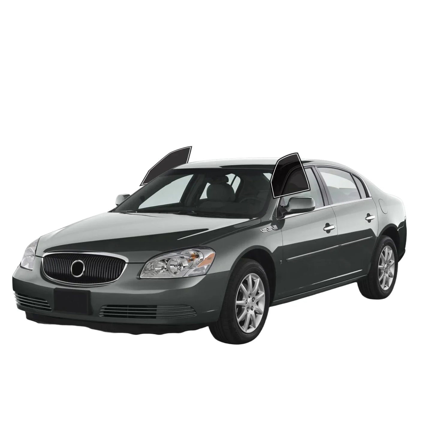 Precut Window Tint Kit for Buick Lucerne (2006–2011) | UV-IR Block & Privacy Film