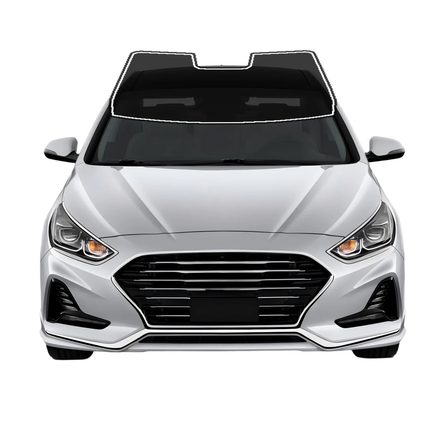 Precut Window Tint Kit for Hyundai Sonata (2015–2019) | UV-IR Block & Privacy Film