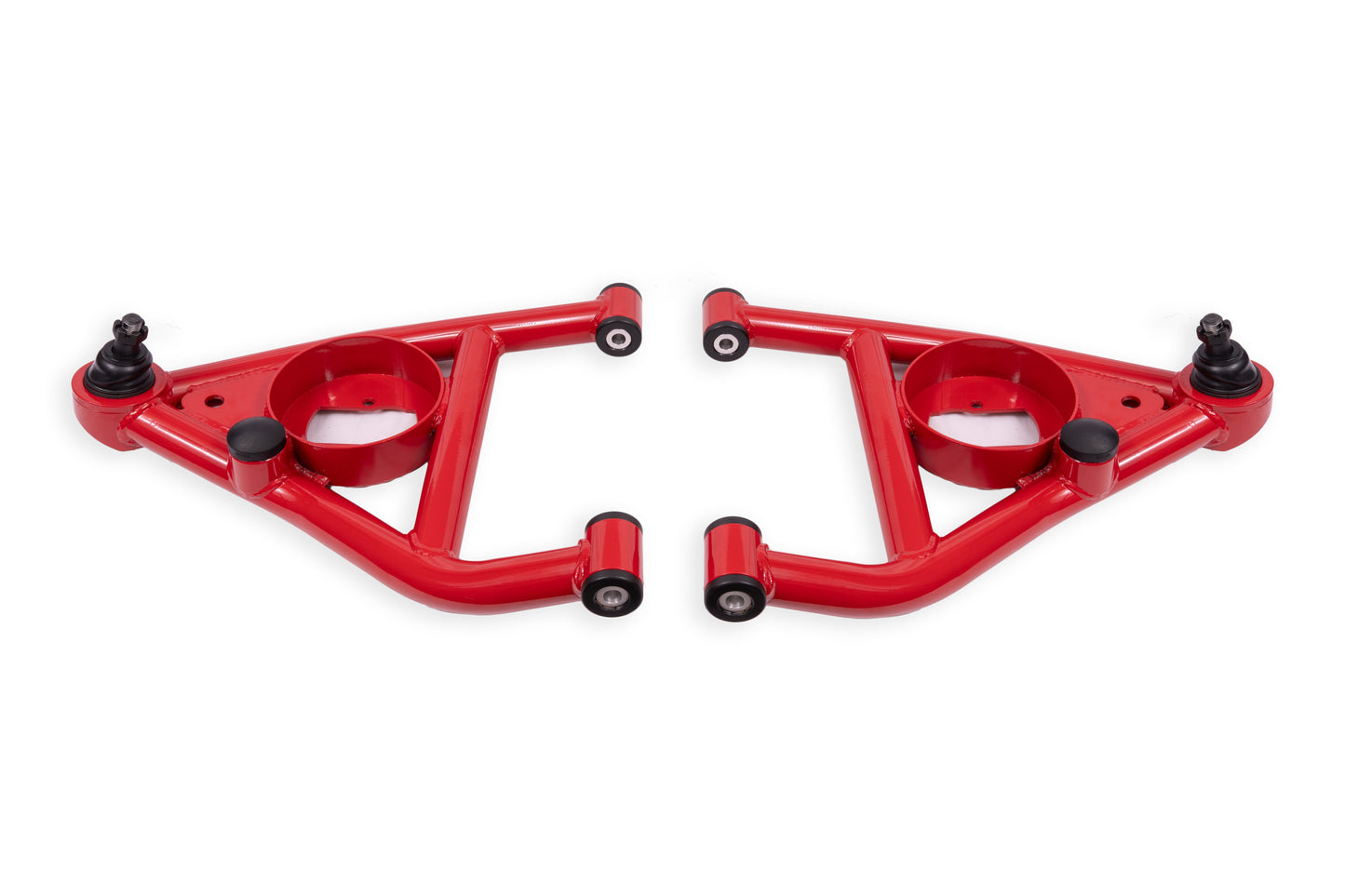BMR Suspension BMR 68-74 Chevrolet Nova w/ Bump Stops Lower A-Arms w/ STD. Ball Joint (Delrin) - Red AAL311R
