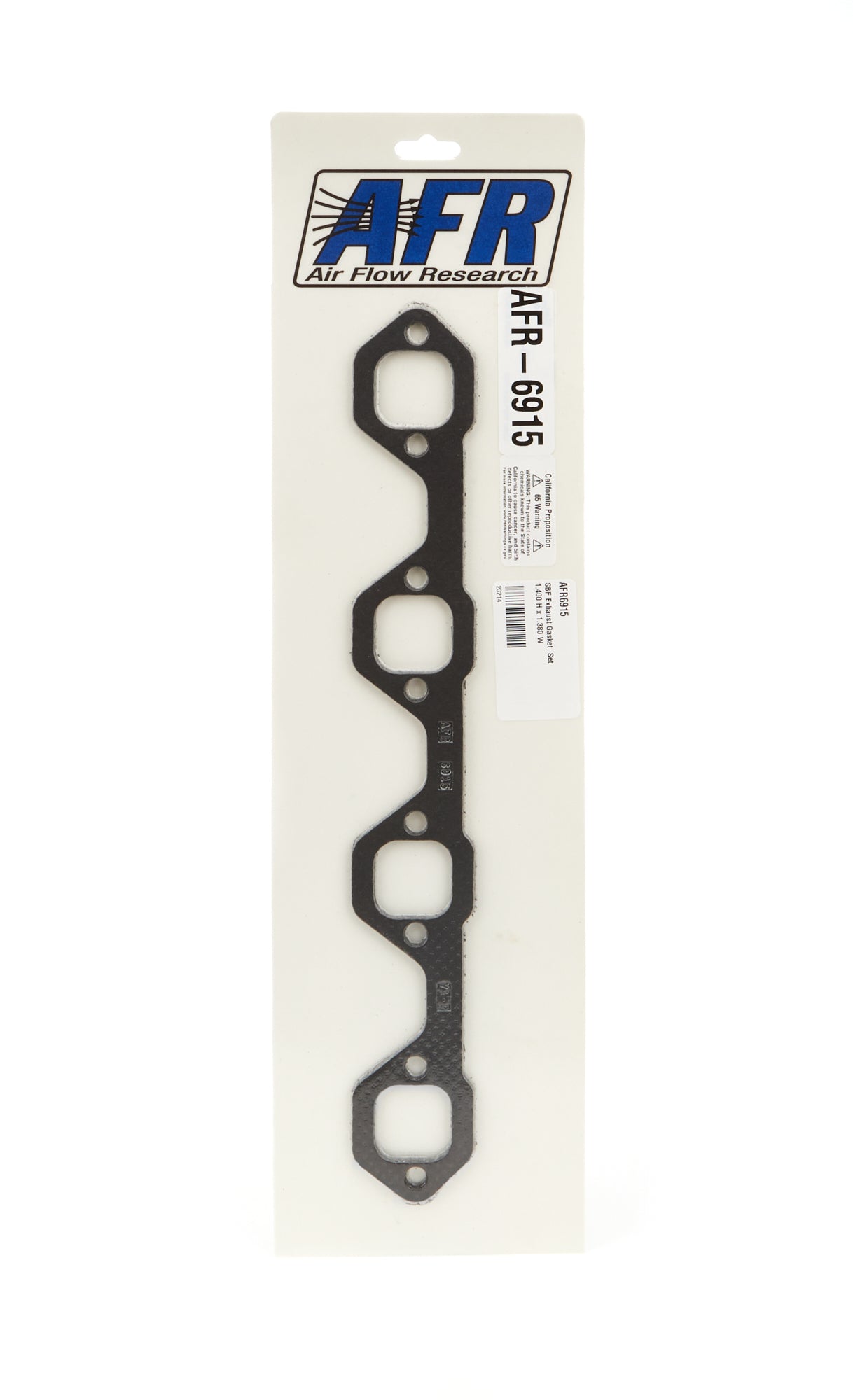 SBF Exhaust Gasket Set 1.400 H x 1.380 W