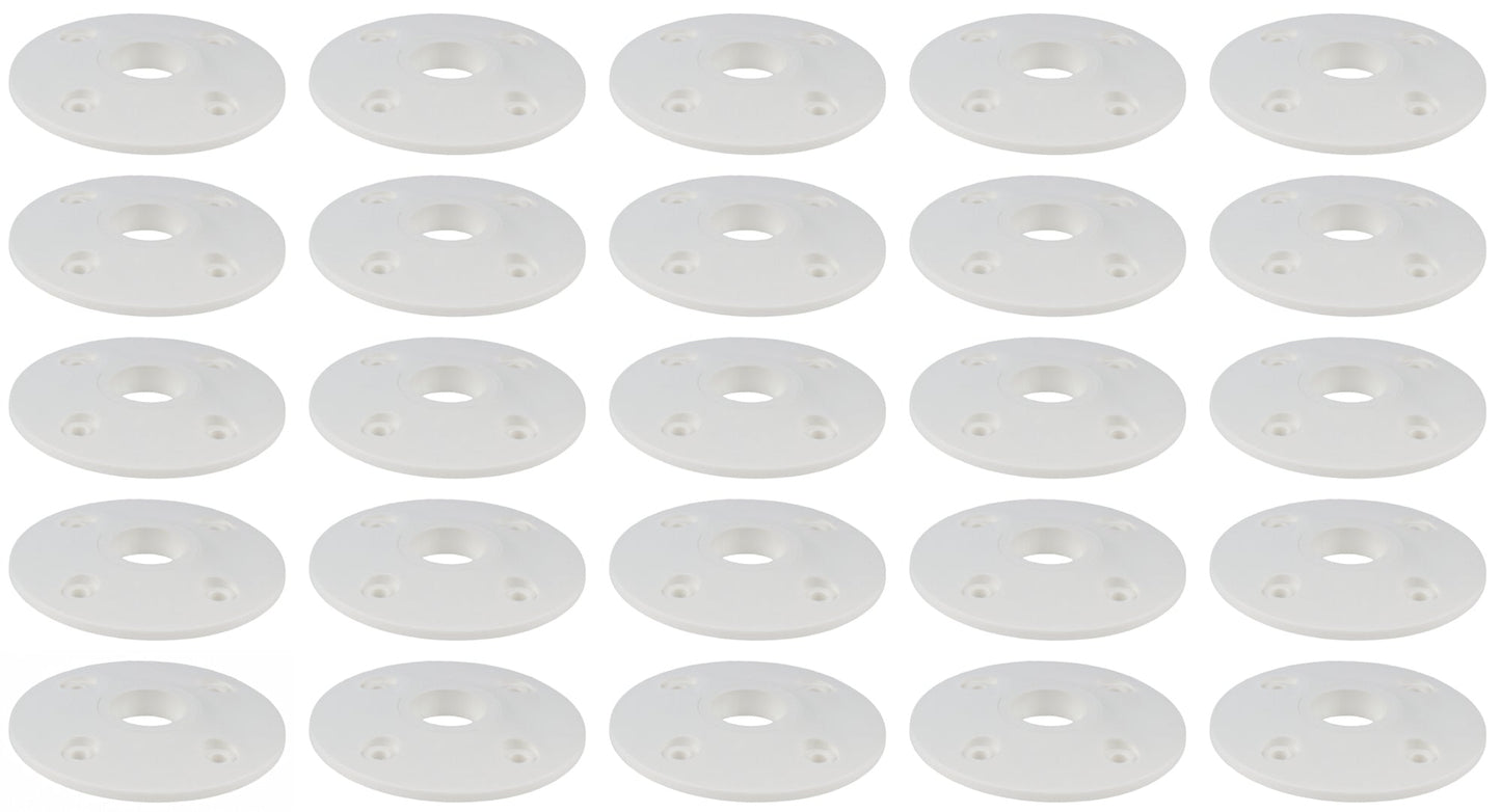 Scuff Plate Plastic White 25pk
