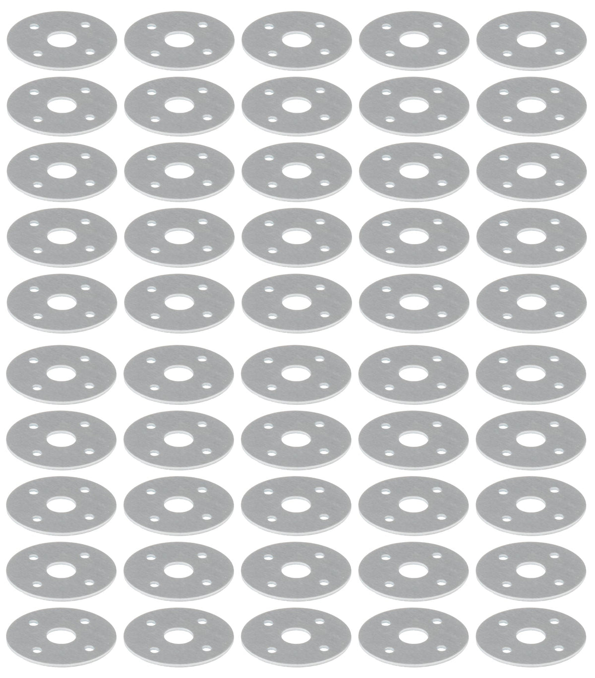 Scuff Plate Alum 3/8in Hole 50pk