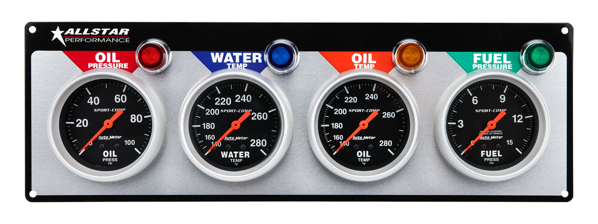 4-GAUGE PANEL AUTO METER SPOR