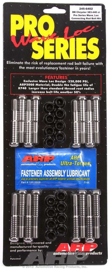 BBM ROD BOLTS WAVE-LOC PRO