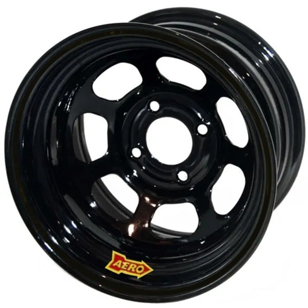 Wheel 13x7 3in 4.50in BC Black w/Bead Humps