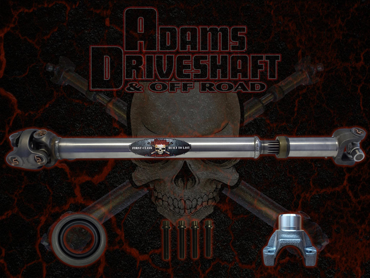 Adams Driveshaft YJ Rear 1310 CV Driveshaft 1987-1993 Heavy Duty Series